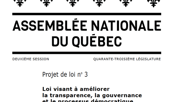 Projet de loi 3 - Une attaque envers les syndicats